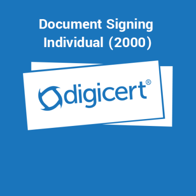 Digicert Document Signing Individual (2000)