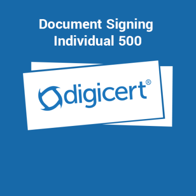 Digicert Document Signing Individual 500
